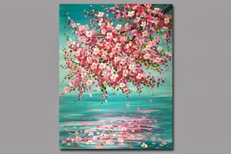 Virtual Paint Nite: Apple Blossom Reflection (Ages 13+)